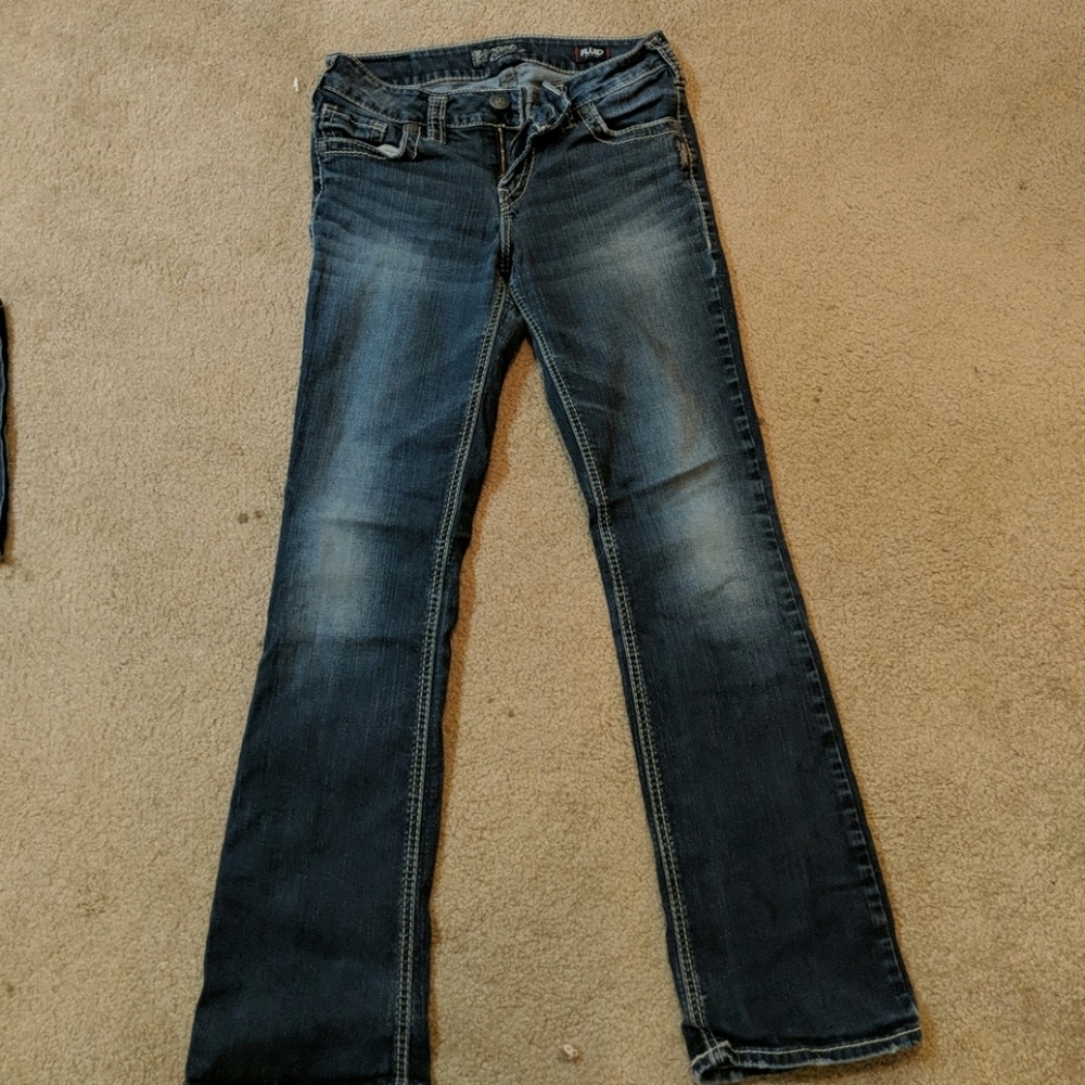 Silver suki fluid jeans